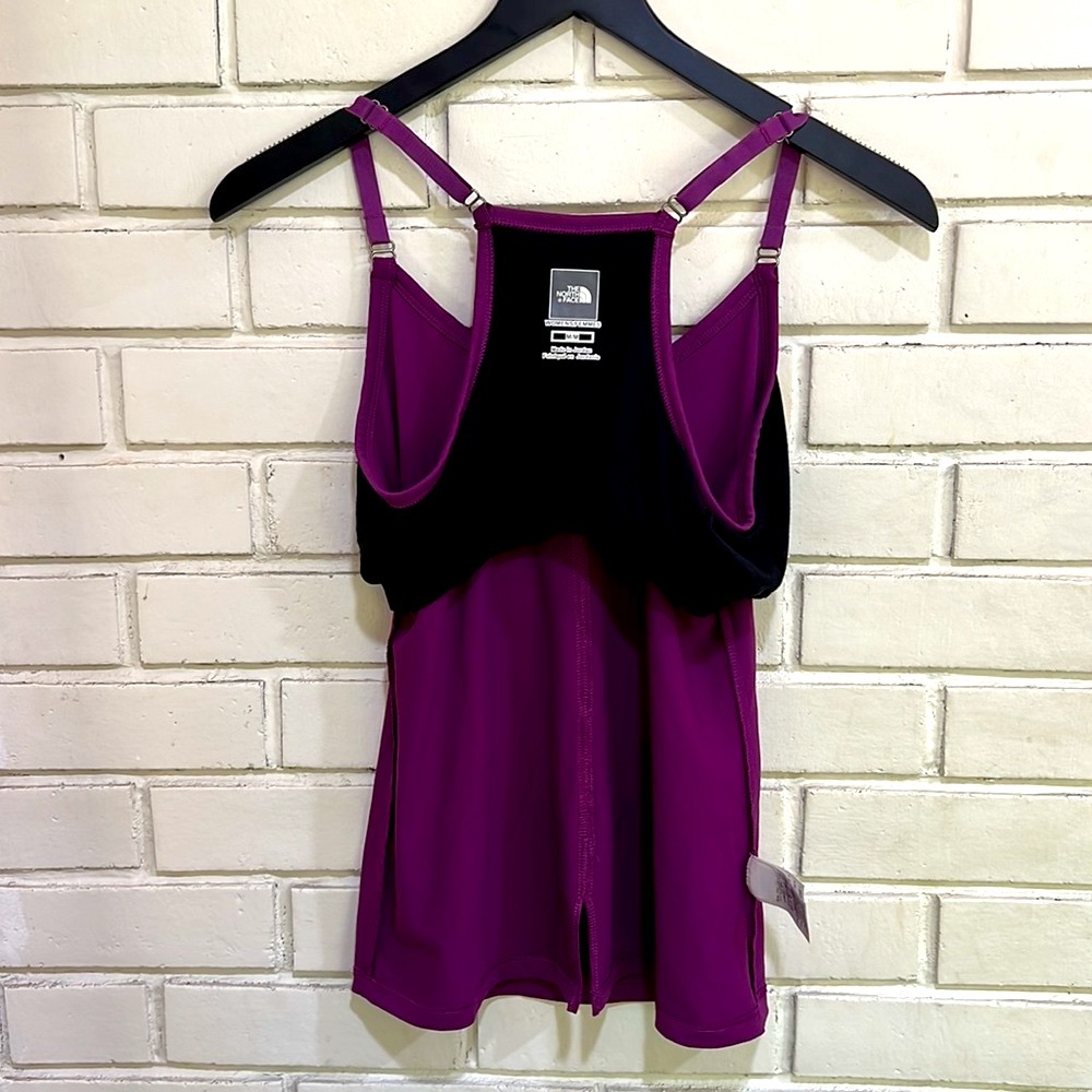 The North Face Purple Racerback Workout Tank Top Adjustable Straps - Picture 10 of 13